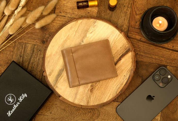 Leather Lily Genuine Leather Mens Wallet